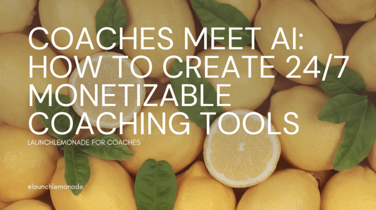 AI for coaches