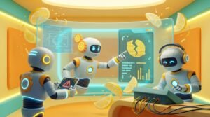 A 3D robot team working in a citrus-accented room visualizes the technical depth of Why Local AI Agents Can Break Easily?