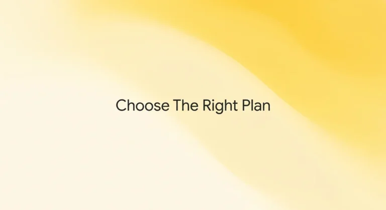ChatGPT Plus vs Pro featured image with Choose The Right Plan headline on a soft lemon yellow gradient