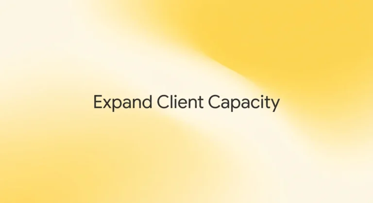 How fractional CFOs use AI featured image with Expand Client Capacity headline on a soft yellow gradient