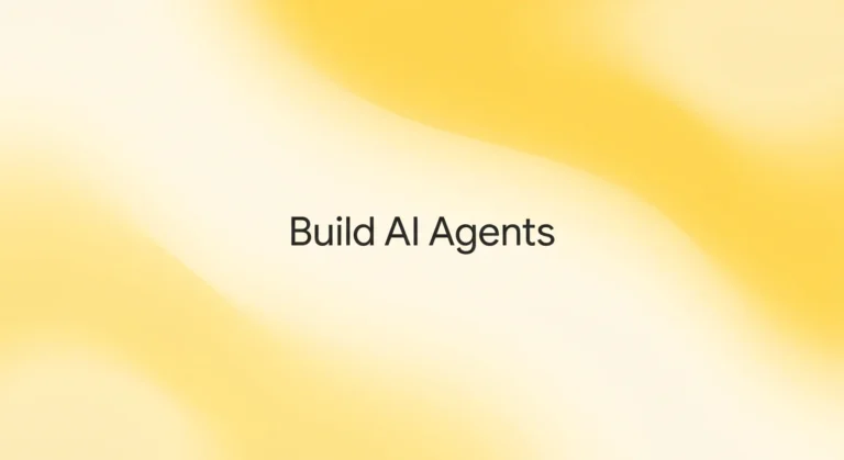How to build an AI agent without developers featured image with Build AI Agents headline on a soft yellow gradient