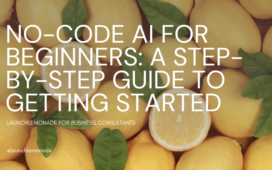 No-Code AI For Beginners